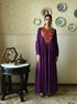 Roshnee vaani purple choga dress