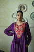 Roshnee vaani purple choga dress