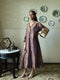 Roshnee waheeda berry purple kaftan