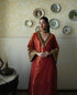 Roshnee waheeda red kaftan