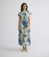 Royal paradise pintuck dress
