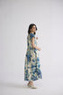 Royal paradise pintuck dress