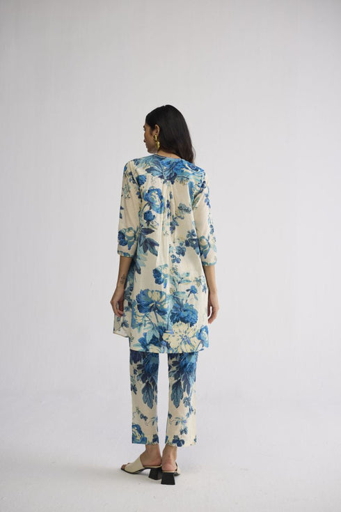 Royal paradise short kurta set