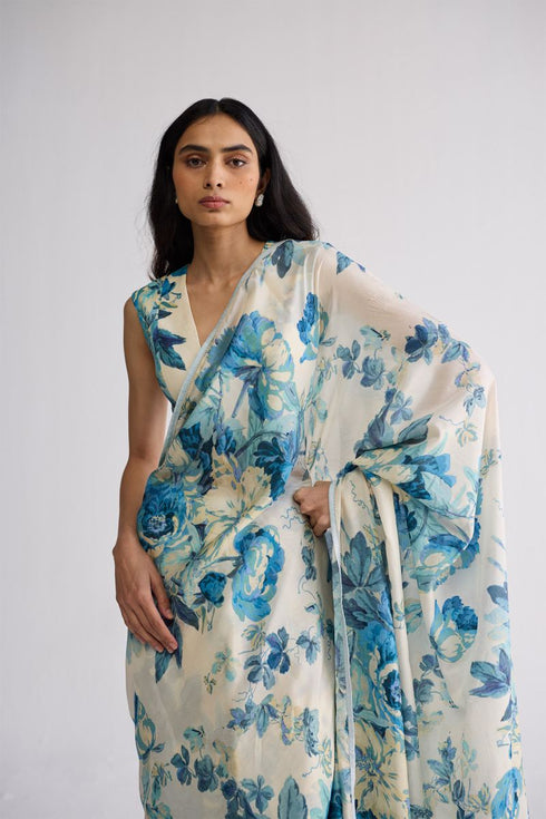 Royal paradise silk sari