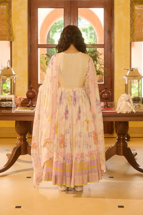 Ruby ivory kurta