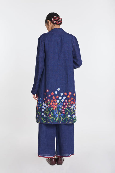Rudbeckia embroidered jacket