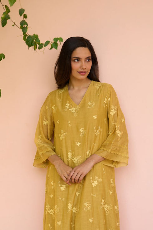 Rue thread embroidered co-ord set