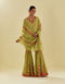 Rukmini green farshi set