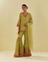 Rukmini green farshi set
