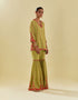 Rukmini green farshi set
