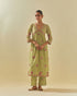 Rukmini green kurta dress set