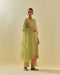 Rukmini green kurta set