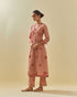 Rukmini pink kurta dress set