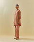 Rukmini pink short kurta set
