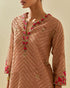 Rukmini pink short kurta set