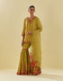 Rukmini yellow farshi set