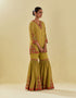 Rukmini yellow farshi set