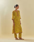 Rukmini yellow straight kurta set