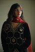 Rumi black kurta with chudidaar