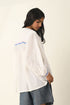 Sabinii ivory smocking shirt