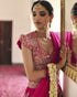 Safar fuchsia pink lehenga set