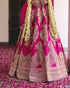 Safar fuchsia pink lehenga set
