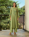 Sage applique co-ord set