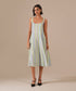 Sage glow dress