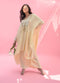 Sakura yellow kaftan set