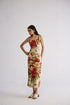 Sama embroidered top and skirt set