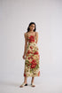 Sama embroidered top and skirt set