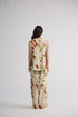 Sama panelled waistcoat and pants set