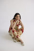 Sama panelled waistcoat and pants set