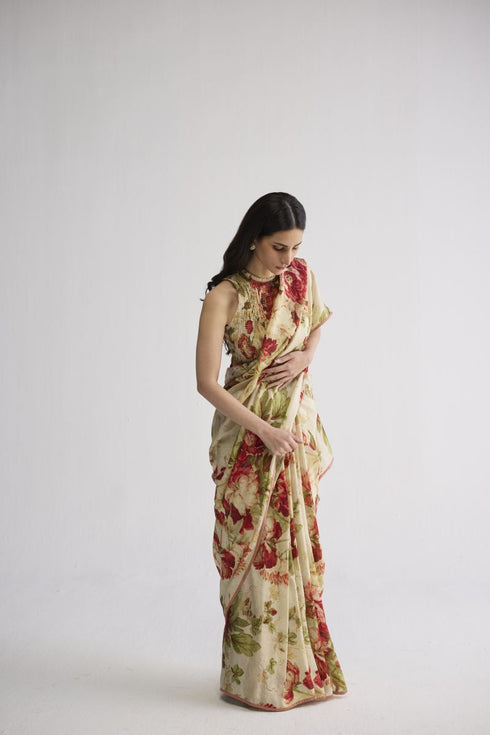 Sama silk sari