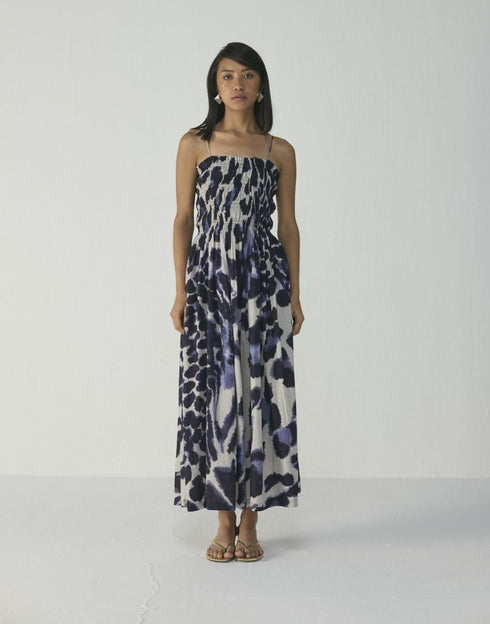 Samburu ruched dress