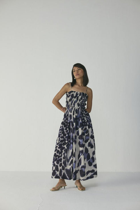 Samburu ruched dress