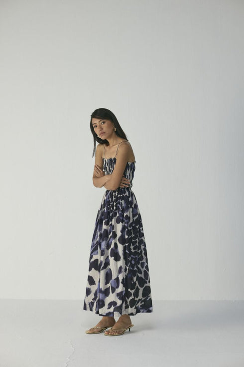 Samburu ruched dress