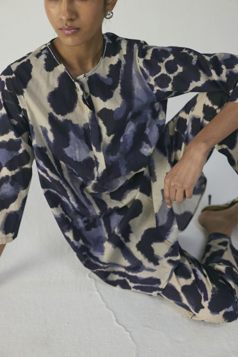 Samburu short kurta set