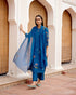 Sapphire floral embroidered kurta set