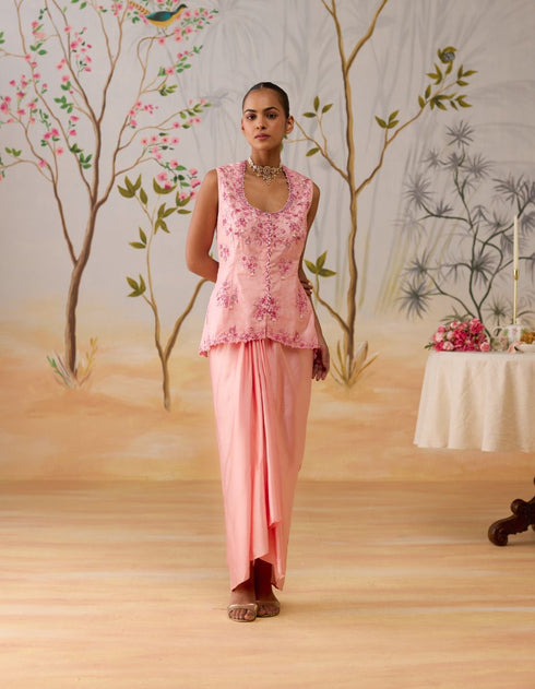 Sayali pink co-ord set