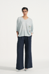 Seren sky blue top