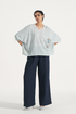 Seren sky blue top
