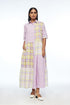 Setigera multicolor check dress
