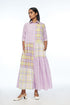 Setigera multicolor check dress