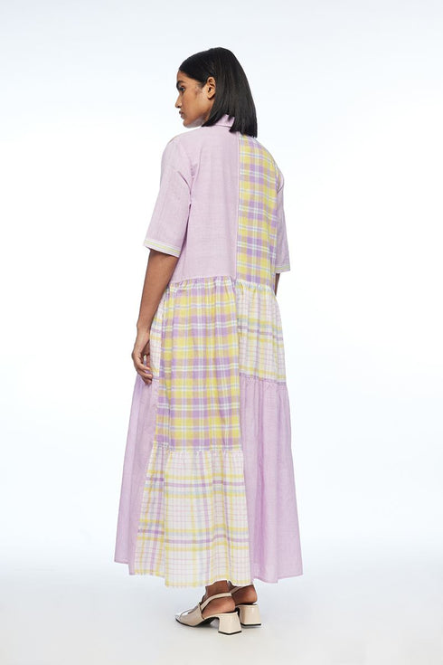Setigera multicolor check dress