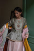 Shalimar Bagh multi color chinar dupatta