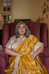 Shalimar Bagh Nusrat yellow sari