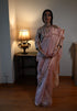 Shalimar Bagh pink sati sari