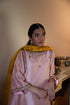Shalimar Bagh pink sufi choga with pista green paki salwar