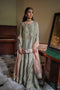 Shalimar Bagh pista green maala kurta with gharara